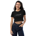 I Hope It Rains - Regular Print - Premium Organic Crop Top