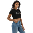 Does My Ass Look Big In This - Regular Print - Premium Organic Crop Top