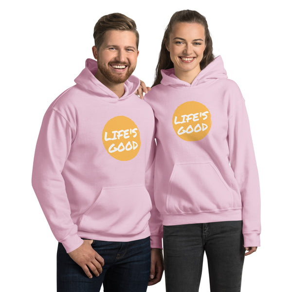 Life's Good - Regular Print - Unisex Hoodie