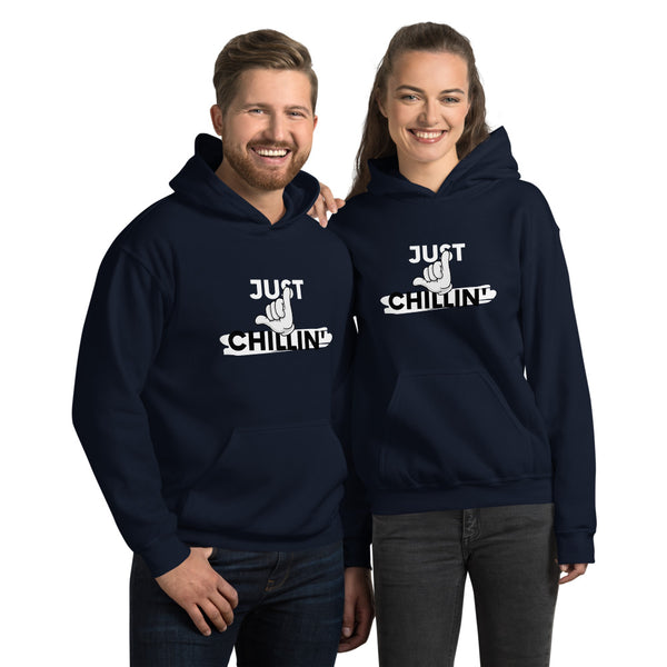 Just Chillin' - Regular Print - Unisex Hoodie