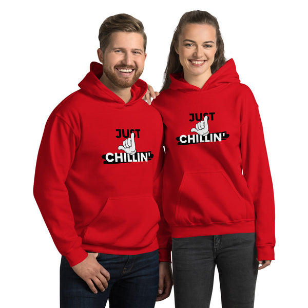 Just Chillin' - Regular Print - Unisex Hoodie