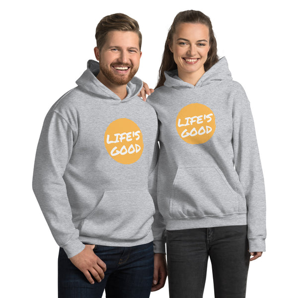 Life's Good - Regular Print - Unisex Hoodie