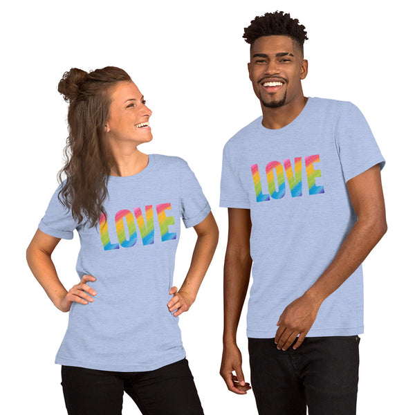 Love Rainbow - Short-Sleeve T-Shirt Regular Print