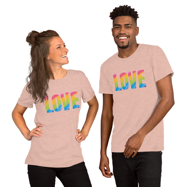 Love Rainbow - Short-Sleeve T-Shirt Regular Print