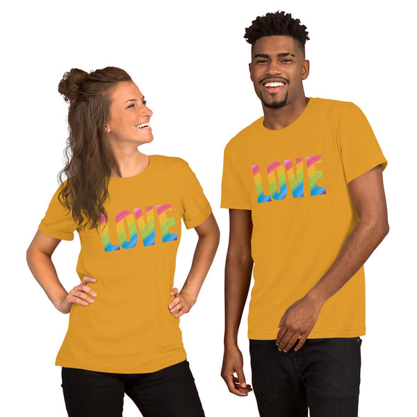 Love Rainbow - Short-Sleeve T-Shirt Regular Print