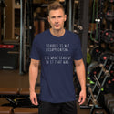 Divorce Is Not Disappointing - Regular Print - Short-Sleeve Unisex T-Shirt