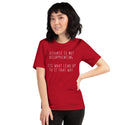 Divorce Is Not Disappointing - Regular Print - Short-Sleeve Unisex T-Shirt